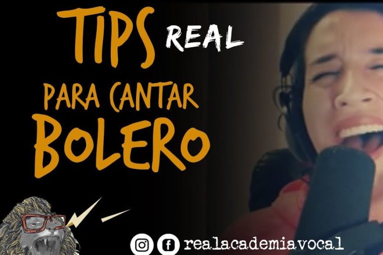 5 TIPS para cantar un BOLERO